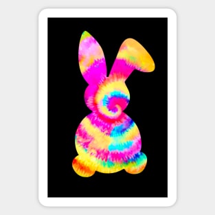 Easter Bunny Tie Dye Girls Gift Happy Easter Womens Apparel Sticker